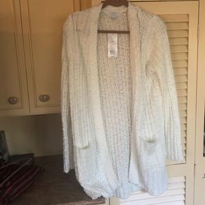 New Direction Ivory Knit Sweater SZ XLG